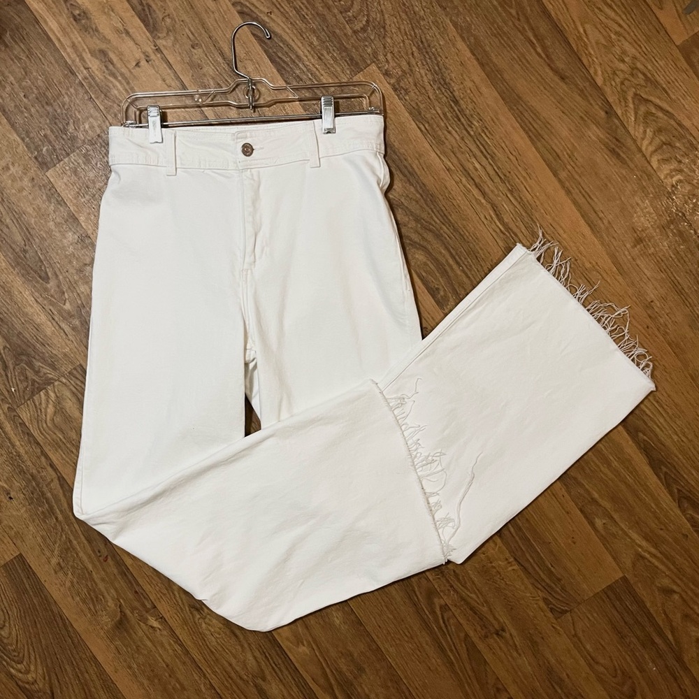 Mango Catherine Culotte High-Rise Jeans - Picture 5 of 13